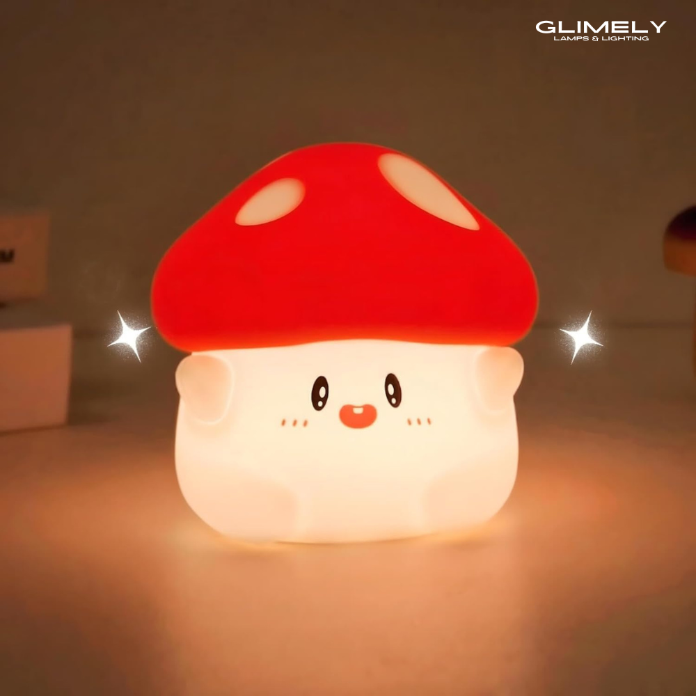 Hugging Mushroom Lamp